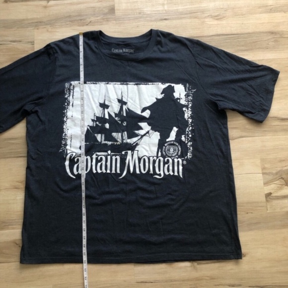 Captain Morgan Blue Short Sleeve Graphic Tee - Picture 5 of 6